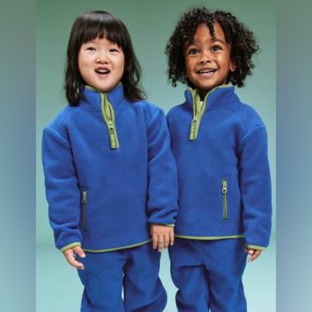NWT Old Navy ‘94 Unisex Half-Zip Microfleece Sweatshirt for Toddlers